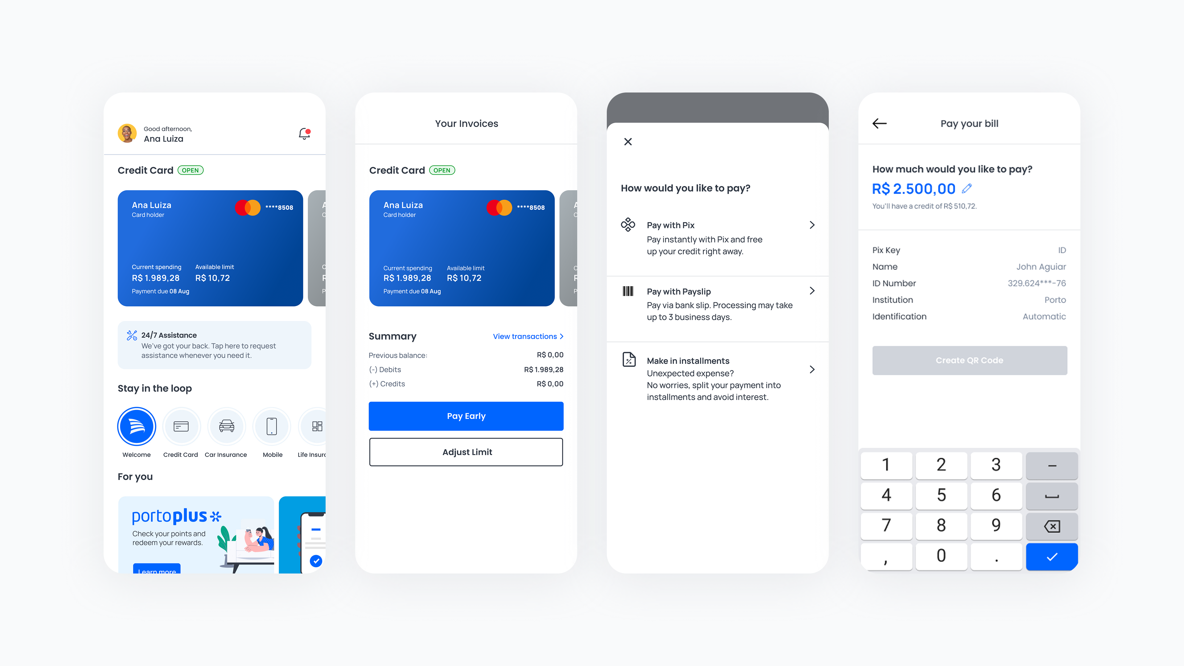 Porto App - New Screen Based Flow