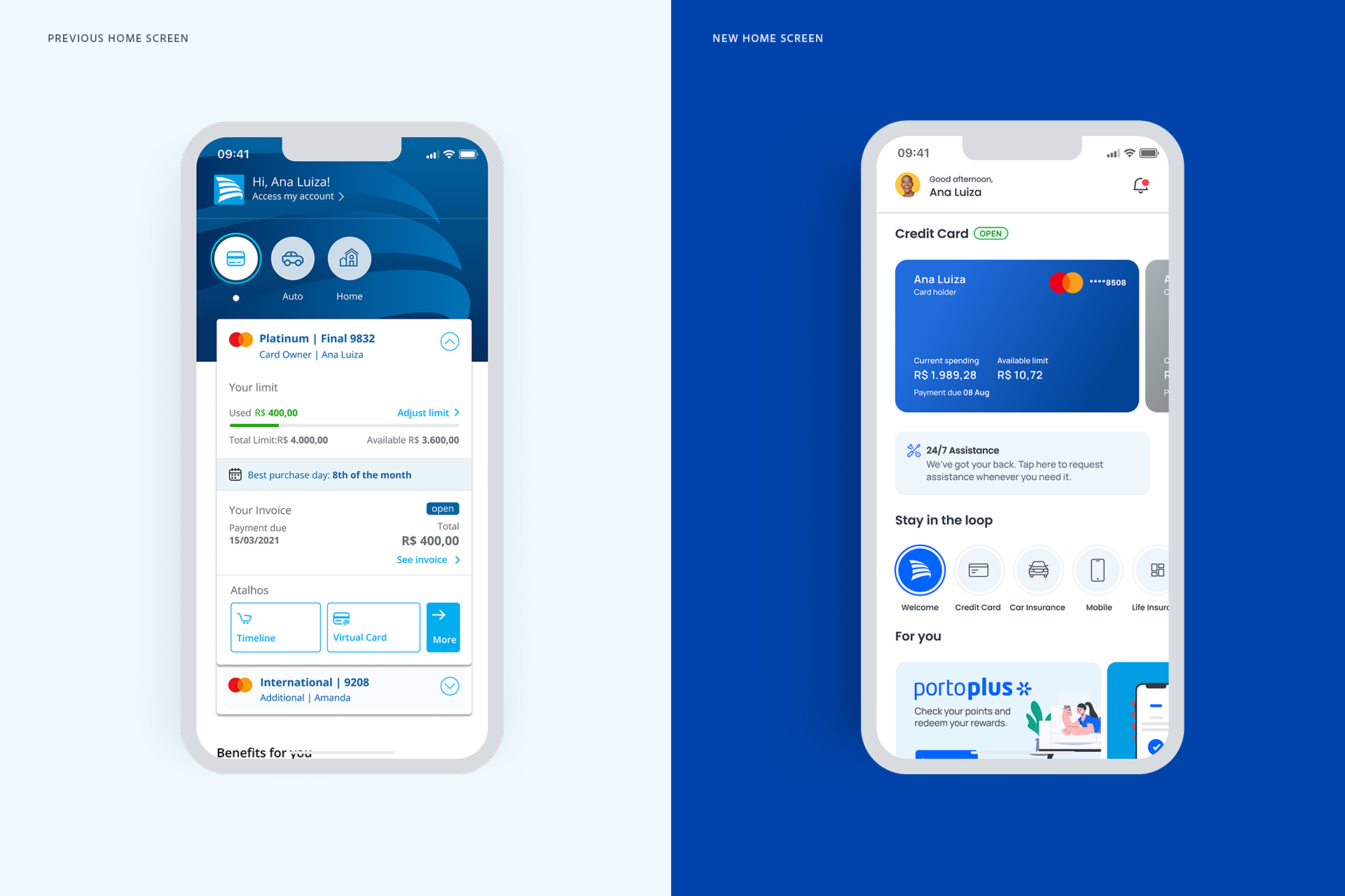 Porto App – Before & After